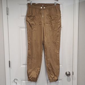 JOGGERS: Tall Sz 14 Inseam Joggers Tan Canvas